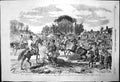 Old Antique Print Her Majesty'S Buck-Hounds At Salt Hill John Leech 1855 19th