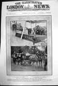 Antique Print Royal Visit To Bangor Foundation Stone Univesity College 1907
