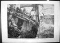 Old Print Castaway Smack Columbine Elizabeth Mouat Lashed Deck 1886 Boat 19th