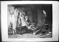 Antique Old Print Cronies Seymour Lucas 1886 Man Bird Exhibition Oil Colours