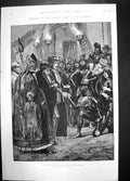 Old Battles British Army Cressy Edward Third Prince Wales Battle 1894 Victorian