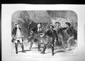Antique Old Print Scott Centenary Rob Roy Royal Theatre Edinburgh 1871 Acting