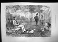 Old Chill October Rotten Row 1871 Police Woman Baby Dog Girl Man Ref. Victorian