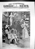 Antique Old Print English Nell Prince Wales Theatre Scene St James Park 1900