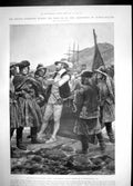 Antique Print British Dominions Beyond Seas Acquisition New Foundland 1903 20th