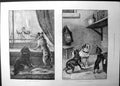 Antique Old Print Only A Face At Window Committee Ways And Means Dogs 1886 19th