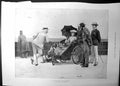 Antique Old Print La Malade Imaginaire J C Dollman Lady Gents Seaside 1893 19th