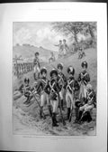 Old Antique Print Loyal Associated Ward Volunteer Corps City London 1900 20th