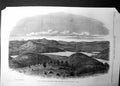 Old Antique Print Little Windermere Karagweh Drawn By Captain Grant 1863 19th