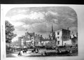 Old Antique Print Ashridge House Buckinghamshire Seat Earl Brownlow 1863 19th