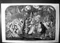 Original Old Antique Print Lilys Ball Drawn By J A Fitzgerald 1863 Victorian