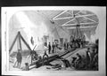 Old Antique Print Anchor Testing At Her Majestys Dockyard Woolwich 1857 19th