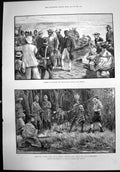 Old Mompunga Lashai Chief Landing Dinizulu Zulu Prince St Helena1890 Victorian