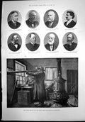 Antique Print Spanishamerican War Unitedstates Signalstation Sandy Hook1898