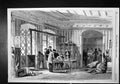 Old Antique Print British Army Post Office Constantinople Mail Bags 1856 19th