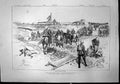 Antique Print Soudan Conflict Gen Sir F Stephenson Staff Battle Ginnis 1886