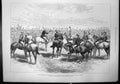Antique Print Soudan Lord Wolseley Bidding Farewell Australian Infantry1885