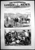 Antique Print Zuluwar Arrival News Fortpearson Consulting Map Zululand1879 19th