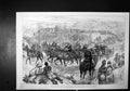 Antique Old Print Evacuation Zululand M Battery Artillery Crossing Drift 1879