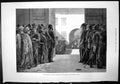 Antique Old Print Evolution Egypt Reception Tewfik Pasha Citadel Cairo 1879