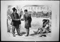 Antique Old Print Captivity Cetewayo Caffin Handing King Cape Town Docks 1879