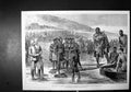 Antique Old Print Captivity Cetewayo Embarkation Port Durnford Zululand 1879