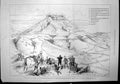 Antique Print Transvaal War Plan Battle Majuba Hill Mount Prospect Camp1881