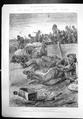 Old Antique Print Scenes Front Boer Trench Surprised Magersfontein 1900 20th