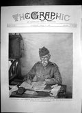 Antique Old Print Field Marshal Lord Roberts Tent Way To Bloemfontein 1900 20th