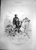 Old Antique Print Anniversary Balaklava Charge Sier Back Mouth Hell 1875 19th