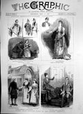 Old Antique Print Plays Sweet Lavender Terrys Ariane Opera Comique 1888 19th