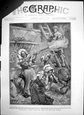 Original Old Antique Print Searching Boer Farm For Arms Awkward Moment 1901