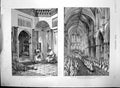Antique Old Print Bazaar Morocco Dedication Service Southwell Cathedral 1888