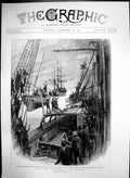 Antique Old Print Jackson Harmsworth Expedition Leaving Archangel N Pole 1894