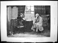 Original Old Antique Print Codicil Herbert P Dollman Two Men Desk 1892 19th
