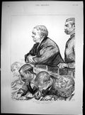 Antique Old Print After Many Days Jabez Spencer Balfour Dock Bow Street 1895