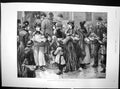 Antique Old Print For Patients Flower Girls University College Hospital 1890
