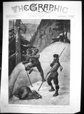 Old Mountain Goat Hunting British Columbia Canadian Pacific Rail1890 Victorian