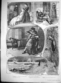 Old Antique Print History A Week Dressing For Ball Running Rocky Bay 1885 19th