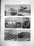 Old Greely Arctic Relief Expedition Iceberg Melville Bay Disco Island
