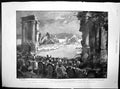 Antique Old Print Emperor Williams Visit Czar Gala Ballet Olga Island 1897 19th