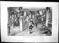 Original Old Antique Print Pilgrims Praying Temple Japan C E Fripp 1891 19th