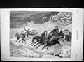 Antique Old Print Going To Picnic Russia A Friendly Race Horse Carriages 1877