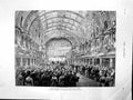 Old Antique Print Queen Opening Ceremony Queens Hall Peoples Palace 1887 19th