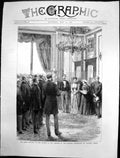Antique Print Queenreplying Address Colonial Conference Windsor Castle1887 19th