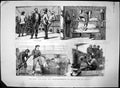 Original Old Antique Print Zulu War With Reinforcements On Board Ss Russia 1879