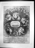 Antique Print Plantol Soap Toilet Luxury Highest Purity Fruit Flowers 1903 20th