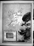Original Old Antique Print Players Navy Cut Beautifully Cool Sweet Smoking 1893