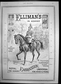 Antique Old Print Ellimans Embrocation An Excellent Good Thing Horses 1896 19th