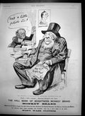 Antique Old Print Monkey Brand Hall Mark Brightness Cleanser Polisher 1899 19th